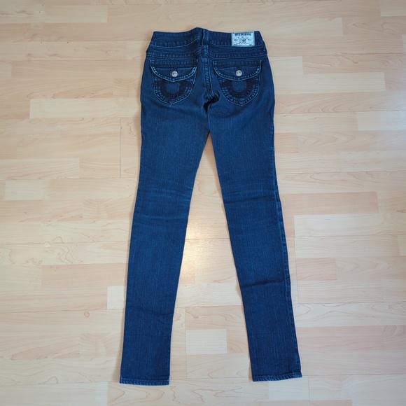 True Religion Julie Flap Pocket Skinny Jeans - Picture 2 of 16